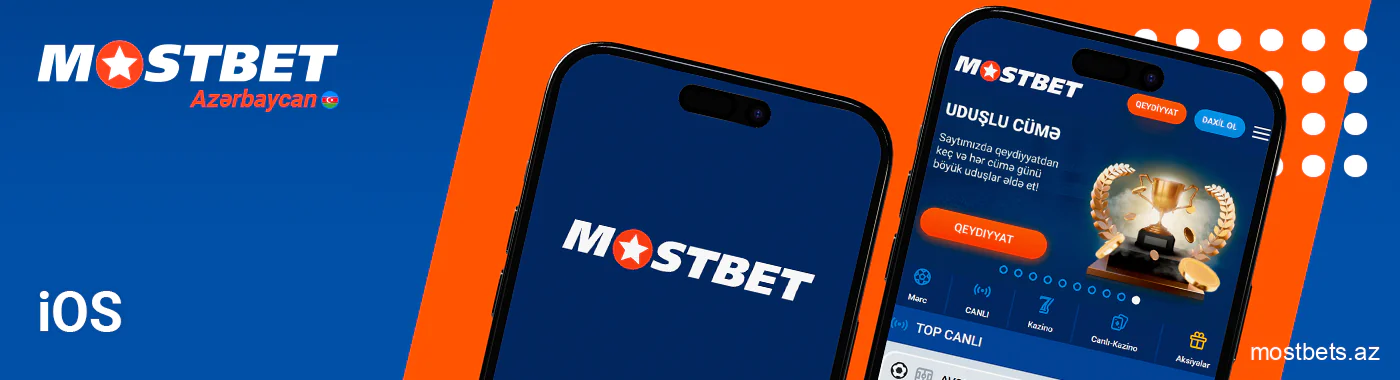 Mostbet Azərbaycan üçün iOS Proqramı